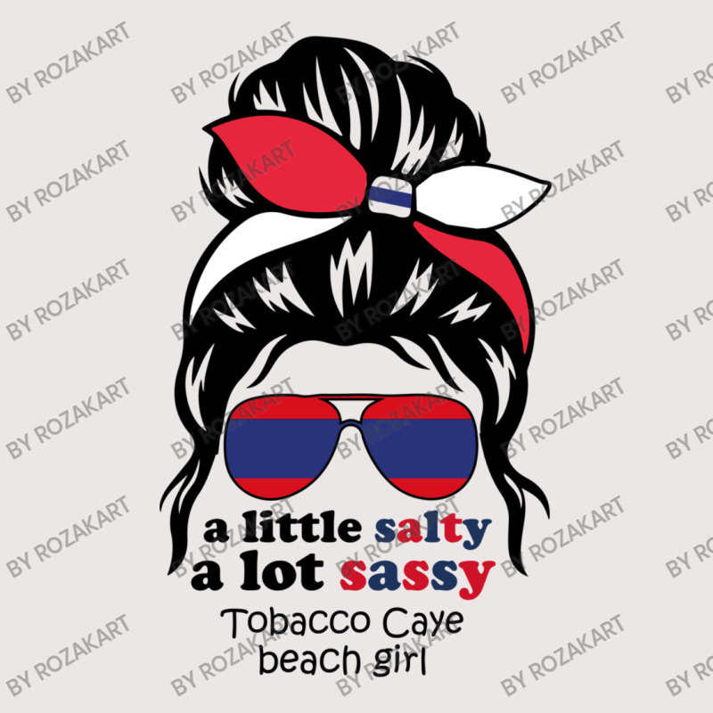 A Lot Sassy Beach Girl   Tobacco Caye Beach, Beliz Pocket T-shirt | Artistshot