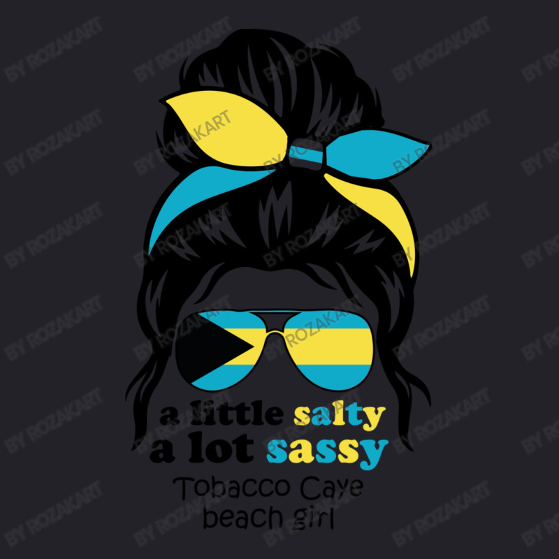 A Lot Sassy Beach Girl   Tobacco Caye Beach,bahama Unisex Sherpa-lined Denim Jacket | Artistshot