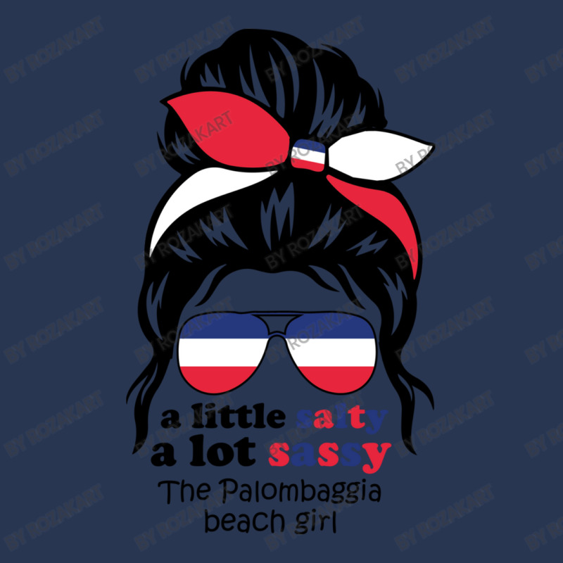 A Lot Sassy Beach Girl   Palombaggia,france Men Denim Jacket | Artistshot