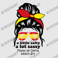 A Lot Sassy Beach Girl   Playas De Denia Beach, Sp Hoodie & Jogger Set | Artistshot