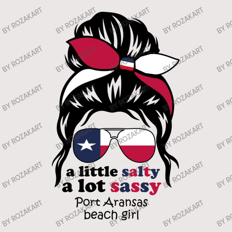 A Lot Sassy Beach Girl   Port Aransas Beach, Texas Pocket T-shirt | Artistshot