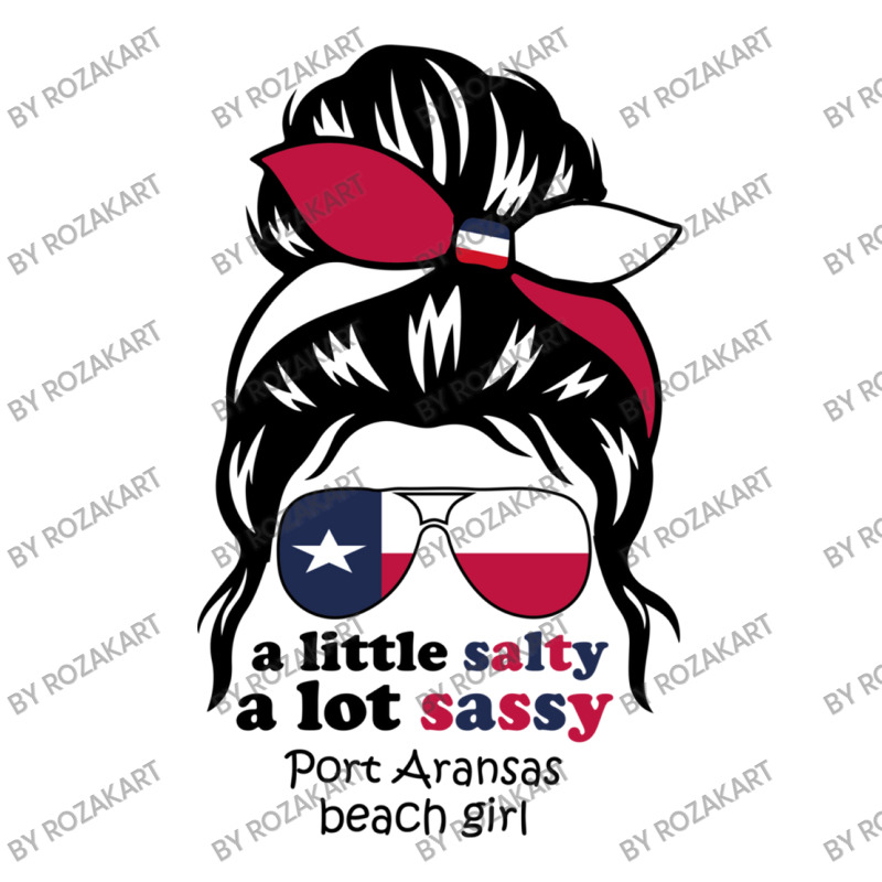 A Lot Sassy Beach Girl   Port Aransas Beach, Texas Crewneck Sweatshirt | Artistshot