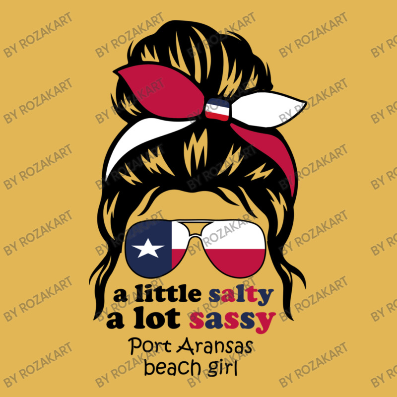 A Lot Sassy Beach Girl   Port Aransas Beach, Texas Vintage Hoodie And Short Set | Artistshot