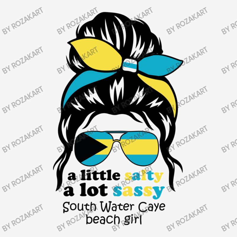 A Lot Sassy Beach Girl   South Water Caye Beach,ba Graphic T-shirt | Artistshot