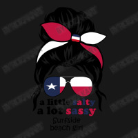 A Lot Sassy Beach Girl   Surfside Beach, Texas Flannel Shirt | Artistshot