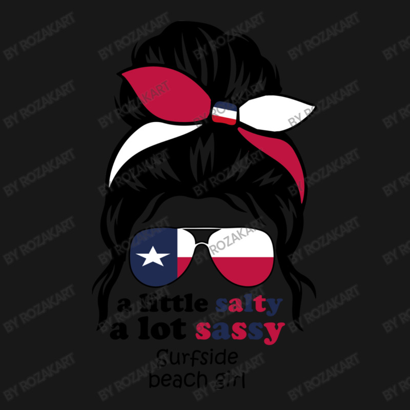 A Lot Sassy Beach Girl   Surfside Beach, Texas Flannel Shirt | Artistshot