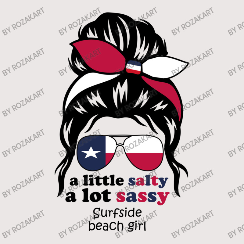 A Lot Sassy Beach Girl   Surfside Beach, Texas Pocket T-shirt | Artistshot