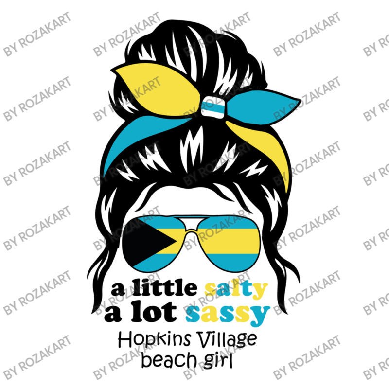 A Lot Sassy Beach Girl   Hopkins Village,bahamas 3/4 Sleeve Shirt | Artistshot