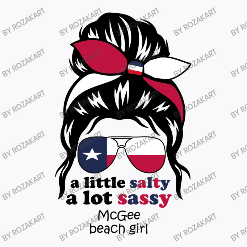 A Lot Sassy Beach Girl   Mcgee Beach, Texas T-shirt | Artistshot