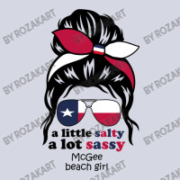 A Lot Sassy Beach Girl   Mcgee Beach, Texas Fleece Short | Artistshot