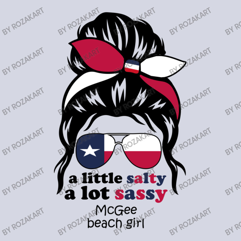 A Lot Sassy Beach Girl   Mcgee Beach, Texas Fleece Short | Artistshot