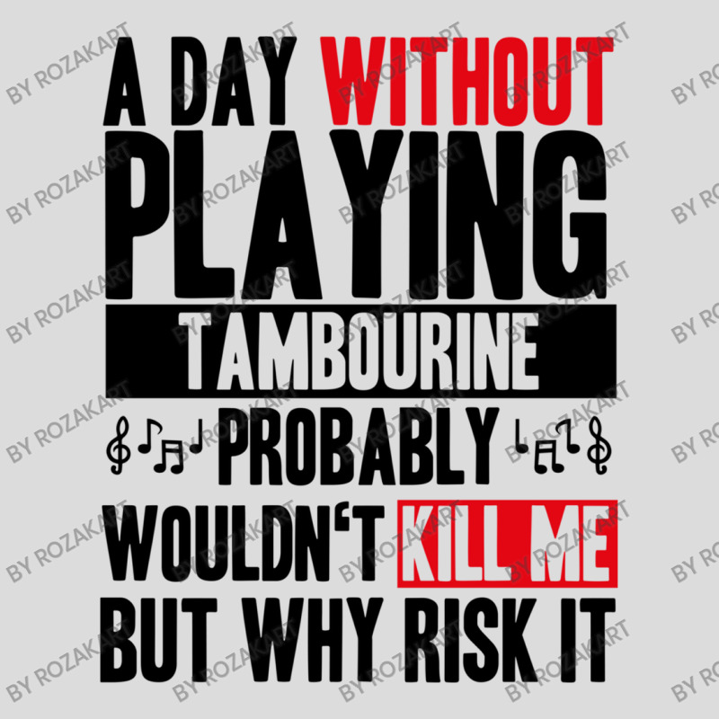 A Day Without Playing Tambourine Funny Quote Men's Polo Shirt | Artistshot