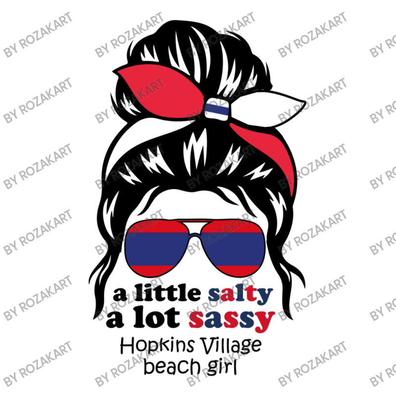 A Lot Sassy Beach Girl   Hopkins Village Beach, Be 3/4 Sleeve Shirt | Artistshot