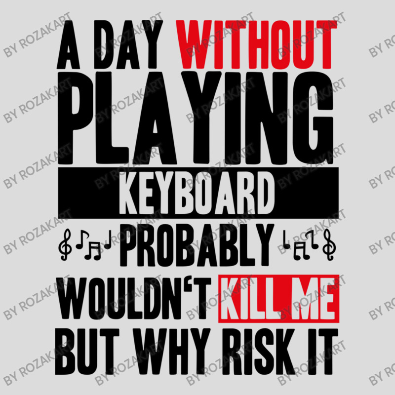 A Day Without Playing Keyboard Funny Quote Men's Polo Shirt | Artistshot