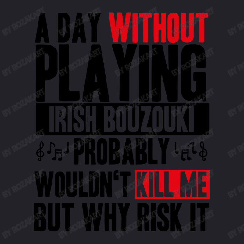 A Day Without Playing Irish Bouzouki Funny Quote Unisex Sherpa-lined Denim Jacket | Artistshot