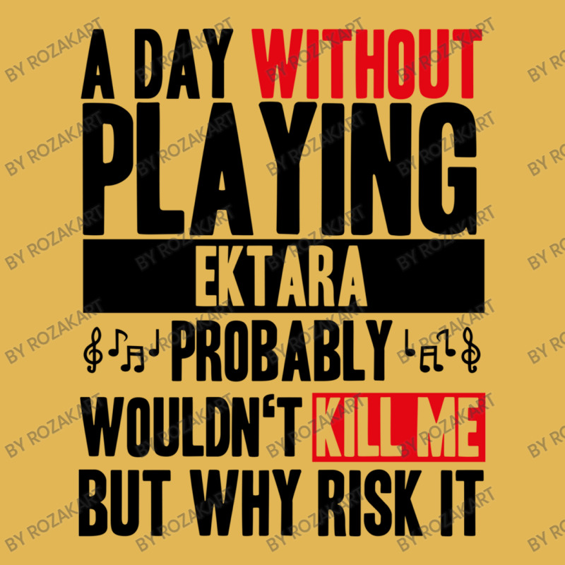 A Day Without Playing Ektara Funny Quote Vintage Hoodie And Short Set | Artistshot