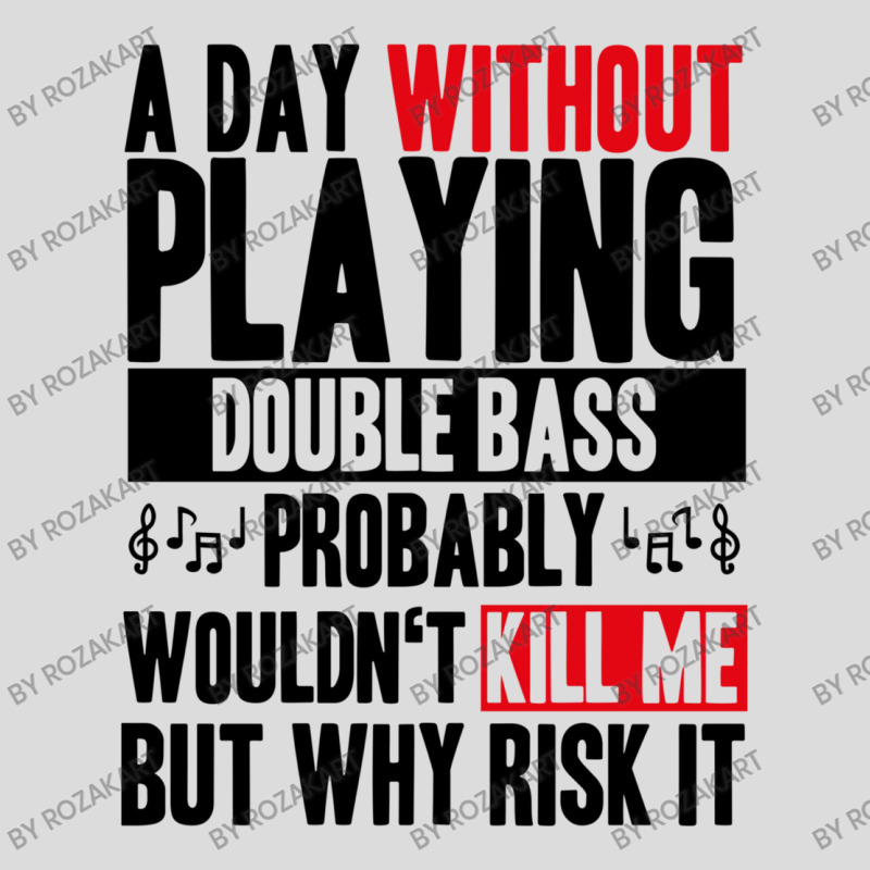 A Day Without Playing Double Bass Funny Quote Men's Polo Shirt | Artistshot