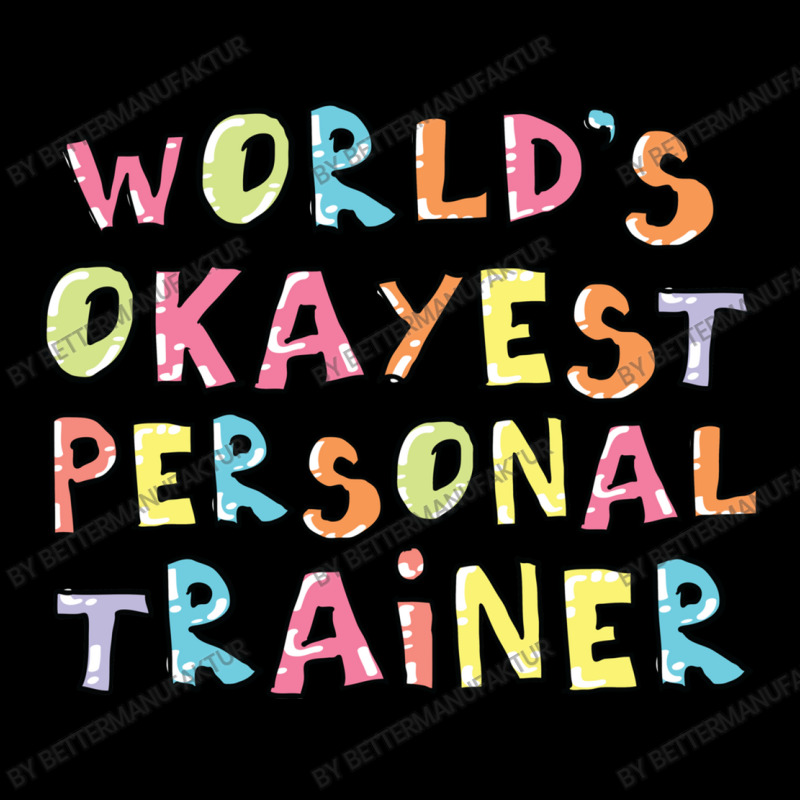 World S Okayest Personal Trainer Gift Idea Adjustable Cap | Artistshot