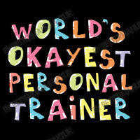 World S Okayest Personal Trainer Gift Idea Kids Cap | Artistshot