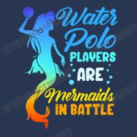 Water Polo Players Are Mermaids In Battle Men Denim Jacket | Artistshot