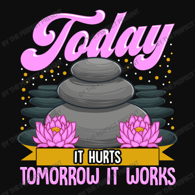 Today It Hurts Tomorrow It Works Massage Therapist Crop Top by the perfect present | Artistshot