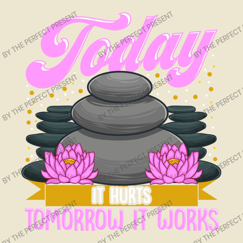 Today It Hurts Tomorrow It Works Massage Therapist Cropped Hoodie by the perfect present | Artistshot