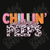 Chillin With My Peeps Scorecard Crop Tee | Artistshot