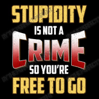 Stupidity Is Not A Crime, So You Re Free To Go (2) Lightweight Hoodie | Artistshot