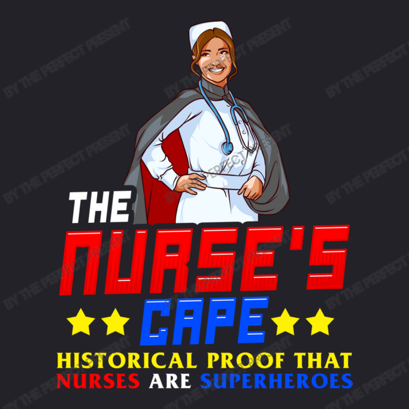 The Nurses Cape Proof That Nurses Are Superheroes Unisex Sherpa-lined Denim Jacket | Artistshot