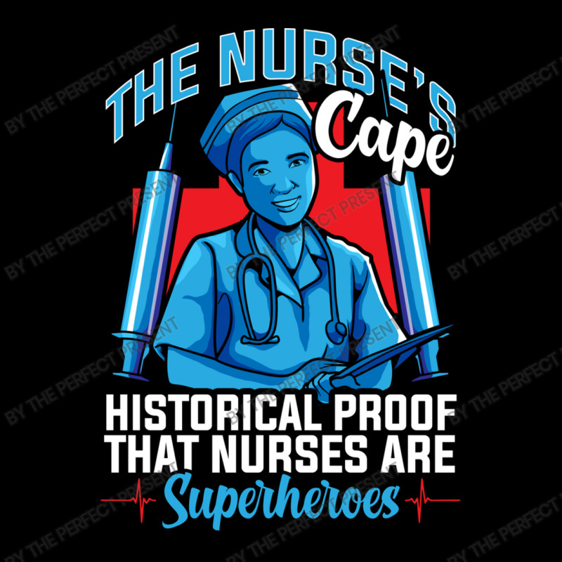 The Nurses Cape Proof That Nurses Are Superheroes Men's 3/4 Sleeve Pajama Set | Artistshot