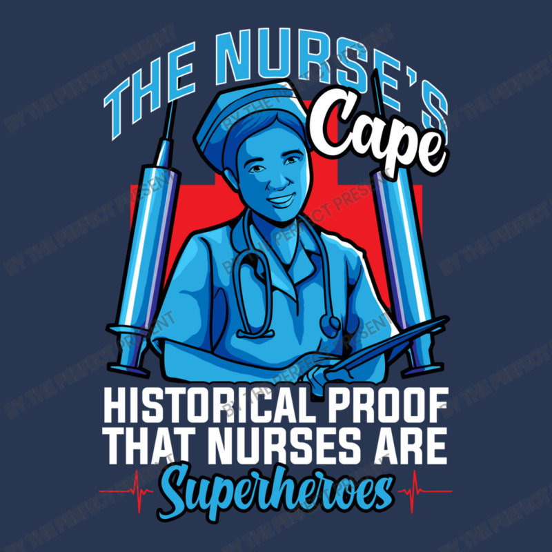 The Nurses Cape Proof That Nurses Are Superheroes Men Denim Jacket | Artistshot