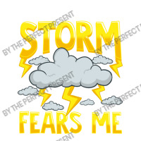 The Storm Fears Me Funny   Brave Meteorology Unisex Hoodie | Artistshot