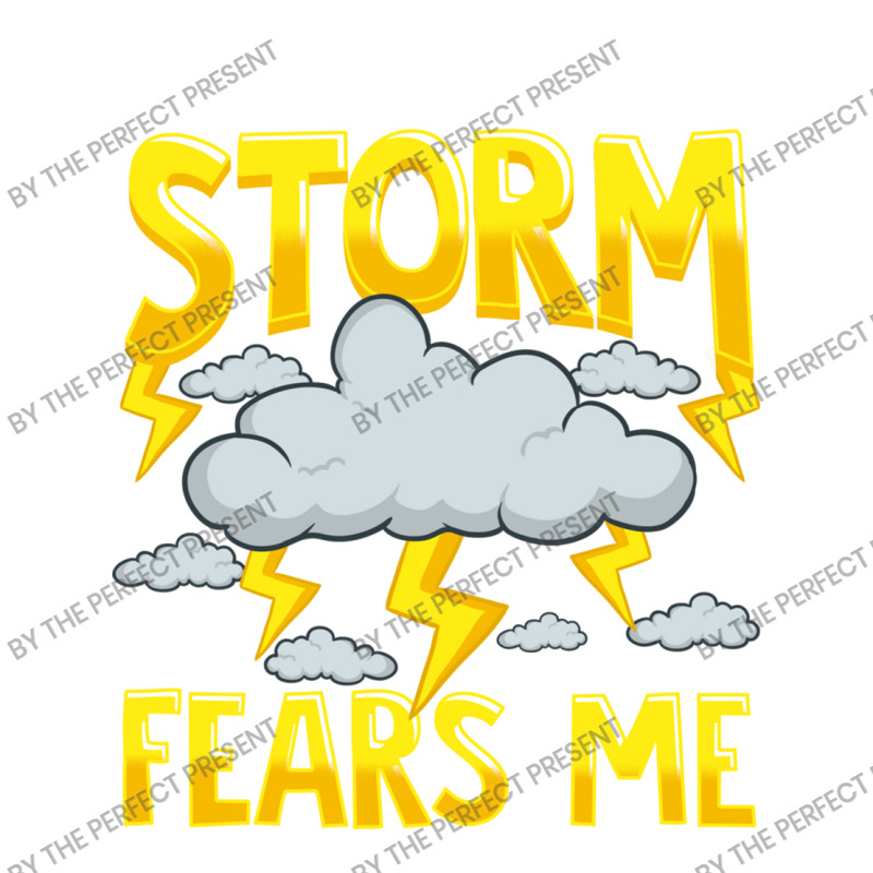 The Storm Fears Me Funny   Brave Meteorology Unisex Hoodie | Artistshot