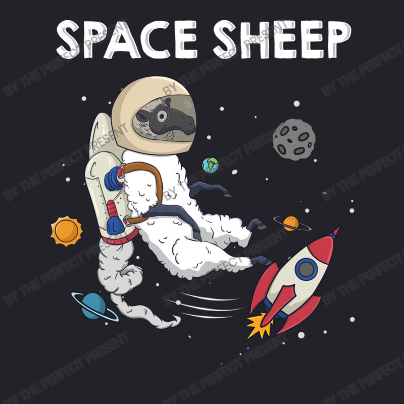 Space Sheep Awesome Astronaut Galaxy Explorer Unisex Sherpa-lined Denim Jacket | Artistshot