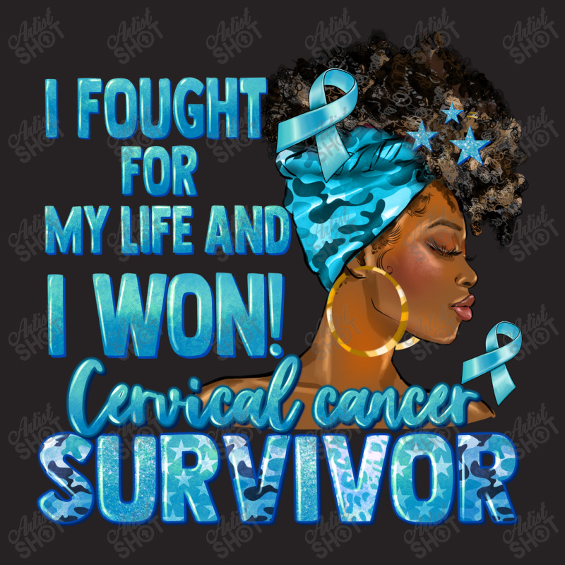 Cervical Cancer Survivor Black Woman Vintage Cap by afrowomandigitalshop@gmail.com | Artistshot