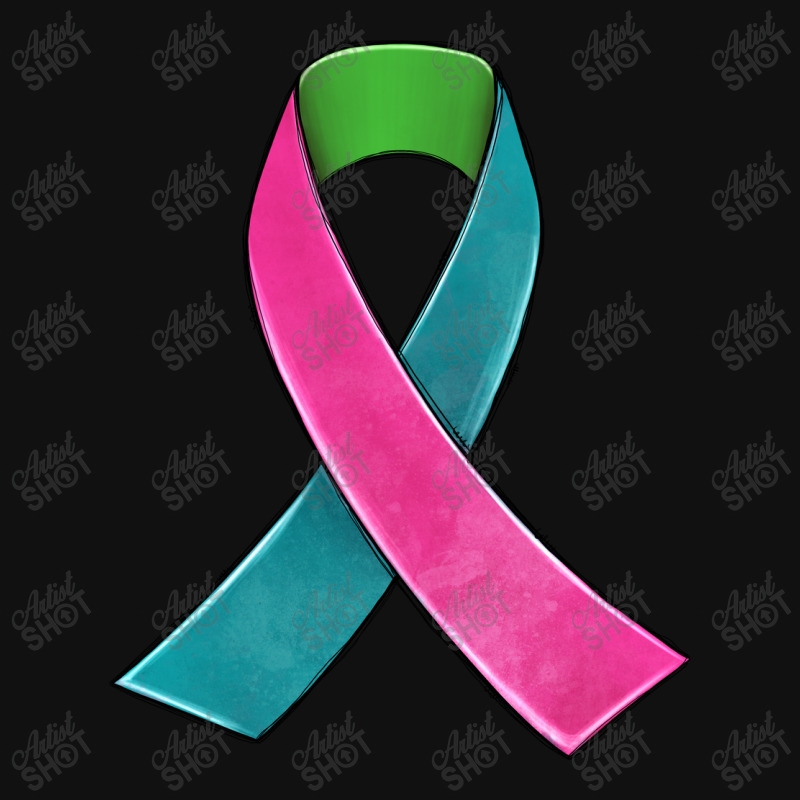 Metastatic Breast Cancer Ribbon Baby Bibs by JahusDesignShop | Artistshot