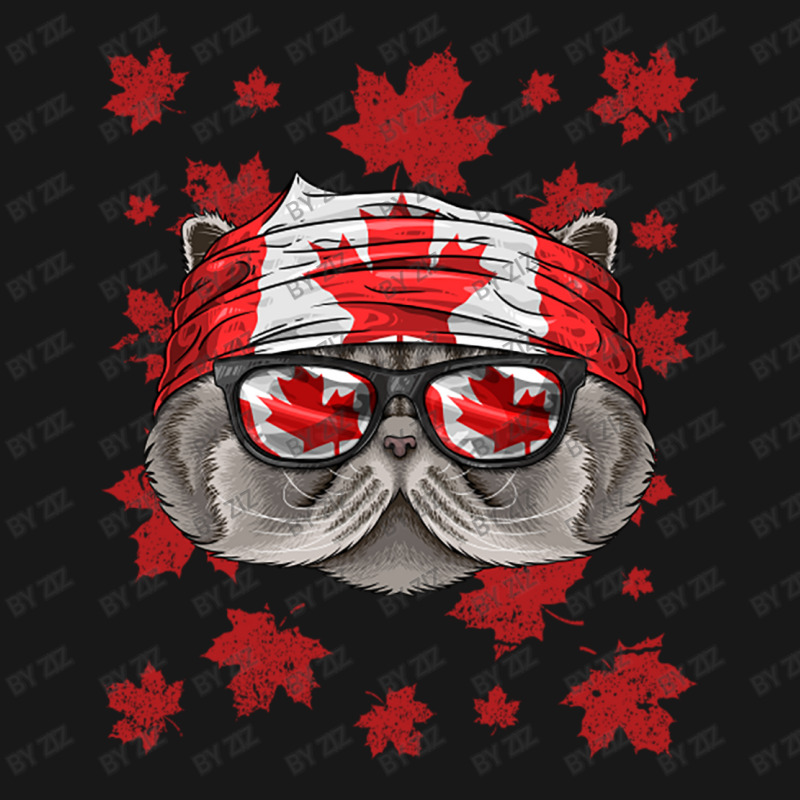 Canadian Persian Cat Patriotic Canada Flag Maple L Flannel Shirt by Ziz | Artistshot