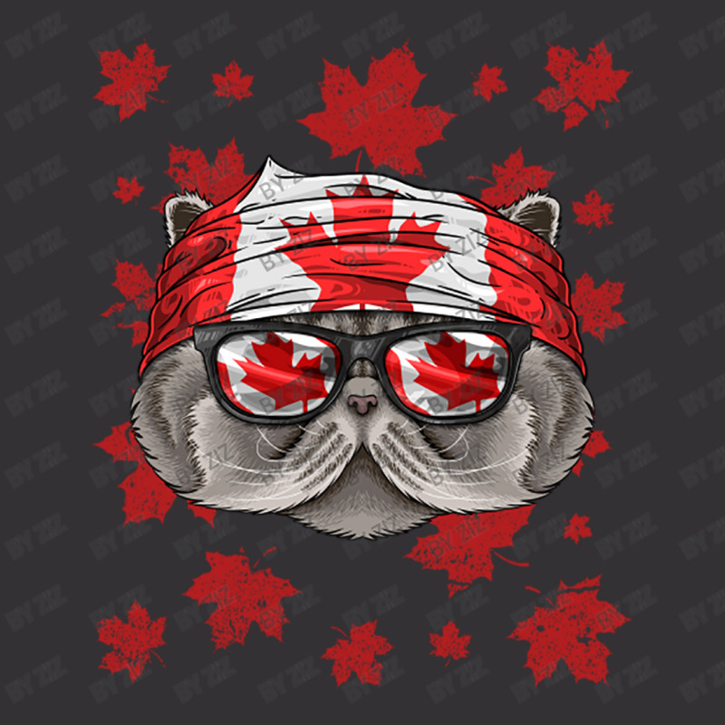 Canadian Persian Cat Patriotic Canada Flag Maple L Vintage Short by Ziz | Artistshot