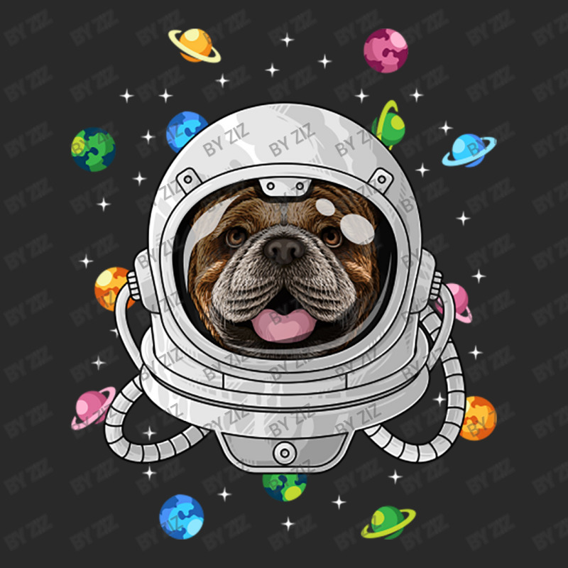 Bulldog Astronaut Dog Deep In Space Cosmic Univers Printed hat by Ziz | Artistshot