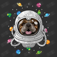 Bulldog Astronaut Dog Deep In Space Cosmic Univers Adjustable Cap - Leatherette Patch | Artistshot