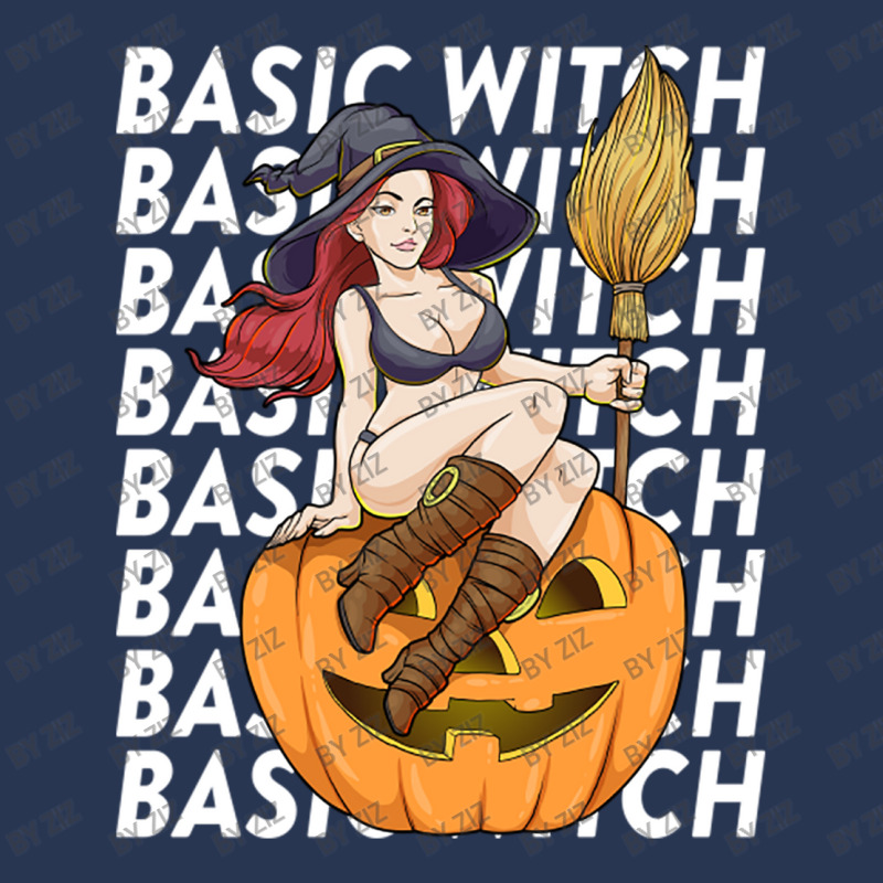 Basic Witch Halloween Costume Funny Sarcastic Men Denim Jacket | Artistshot