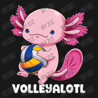 Axolotl Volleyball Player Mexican Salamander Fish Flannel Shirt | Artistshot