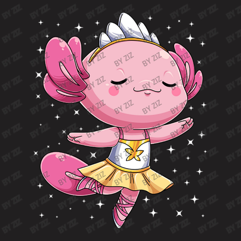 Ballerina Axolotl Ballet Dancer Kids Girls Balleri T-shirt | Artistshot