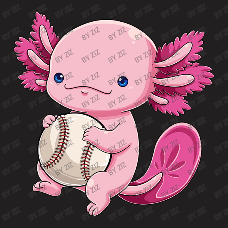 Axolotl Baseball Player Baseballotl Mexican Salama T-shirt | Artistshot