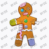 Zombie Christmas Gingerbread Man Scary Xmas Krampu T-shirt | Artistshot