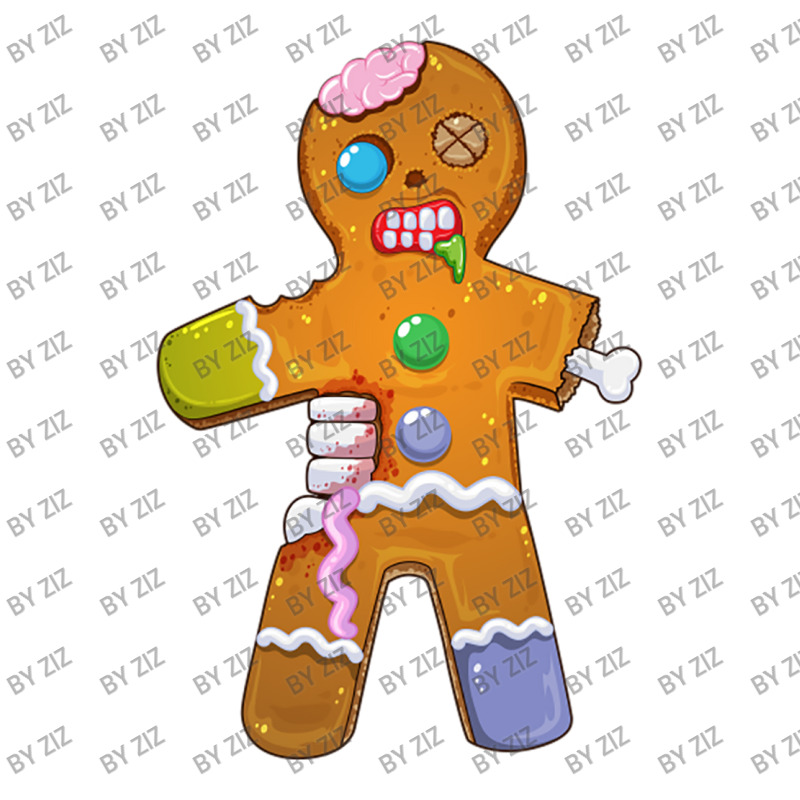 Zombie Christmas Gingerbread Man Scary Xmas Krampu Unisex Hoodie | Artistshot