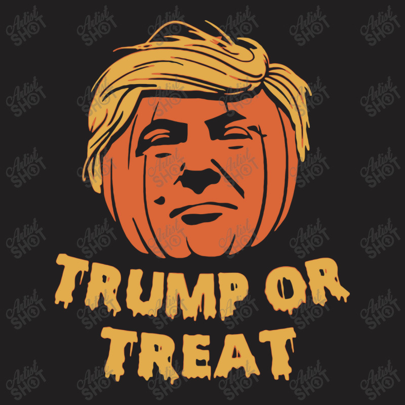 Donald Trump Or Treat Halloween T-shirt | Artistshot