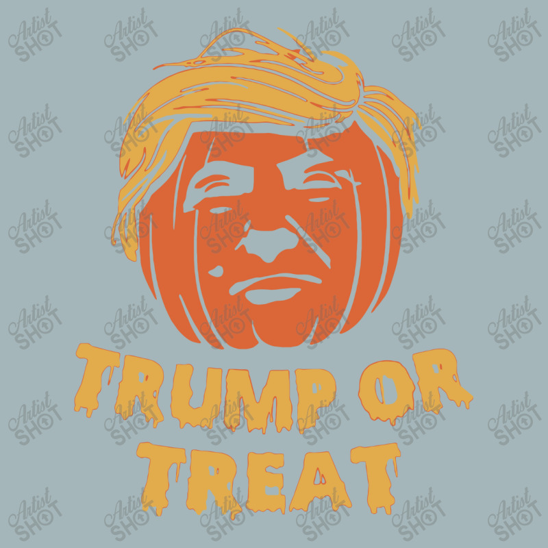 Donald Trump Or Treat Halloween Unisex Sherpa-lined Denim Jacket | Artistshot