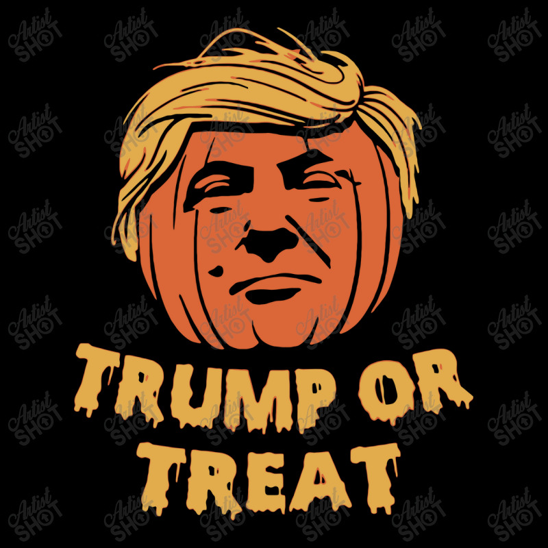 Donald Trump Or Treat Halloween Men's 3/4 Sleeve Pajama Set | Artistshot