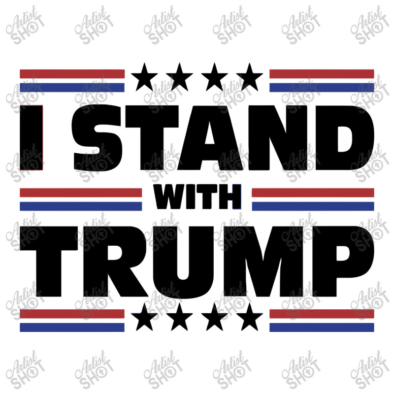 I Stand With Trump 3/4 Sleeve Shirt | Artistshot